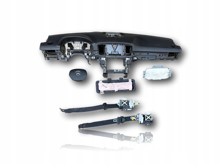 Ml w166 2014 tabla instrument airbag airbazi jastuk pojasevi