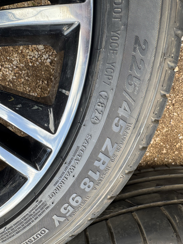 Felge i gume passat b8 b7 18 5x112 kao novo 225 45 18