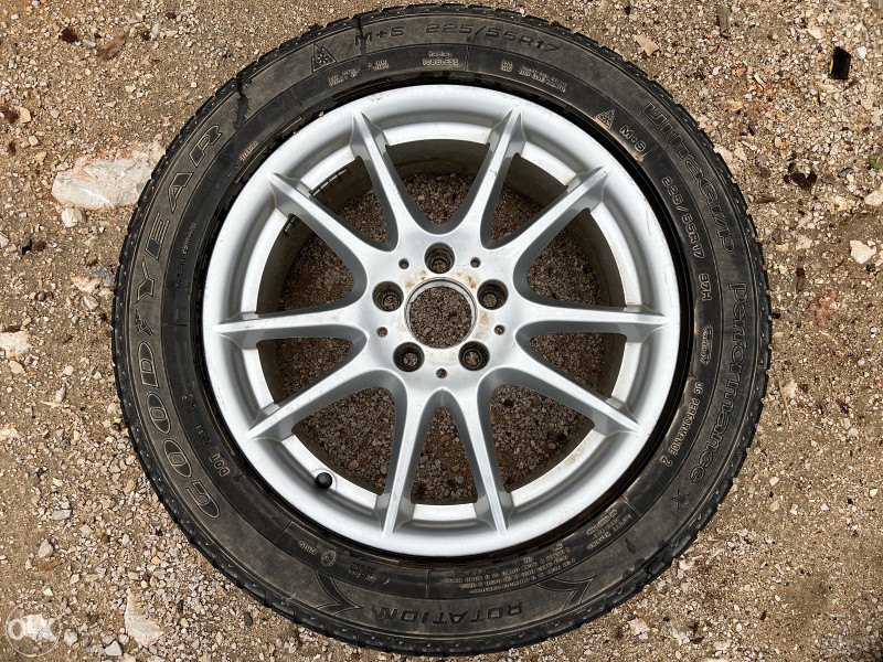Felge i gume mercedes a b klasa 17 original 5x112