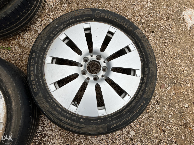 Felge i gume 17 mercedes w205 c klasa 5x112