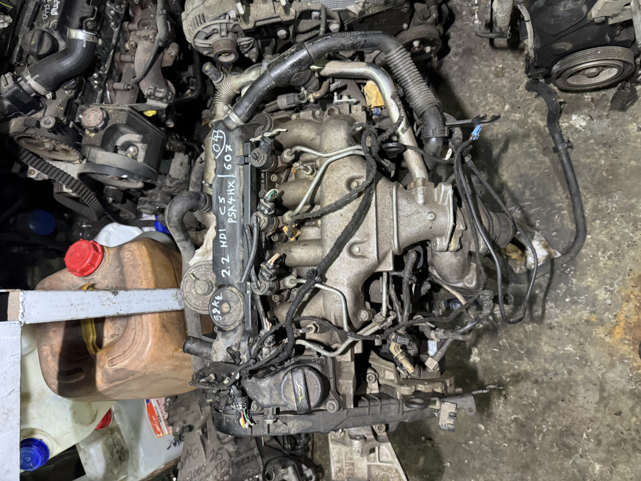 Motor psa4hx peugeot 607 citroen c5 2004 2,2 2.2 98kw