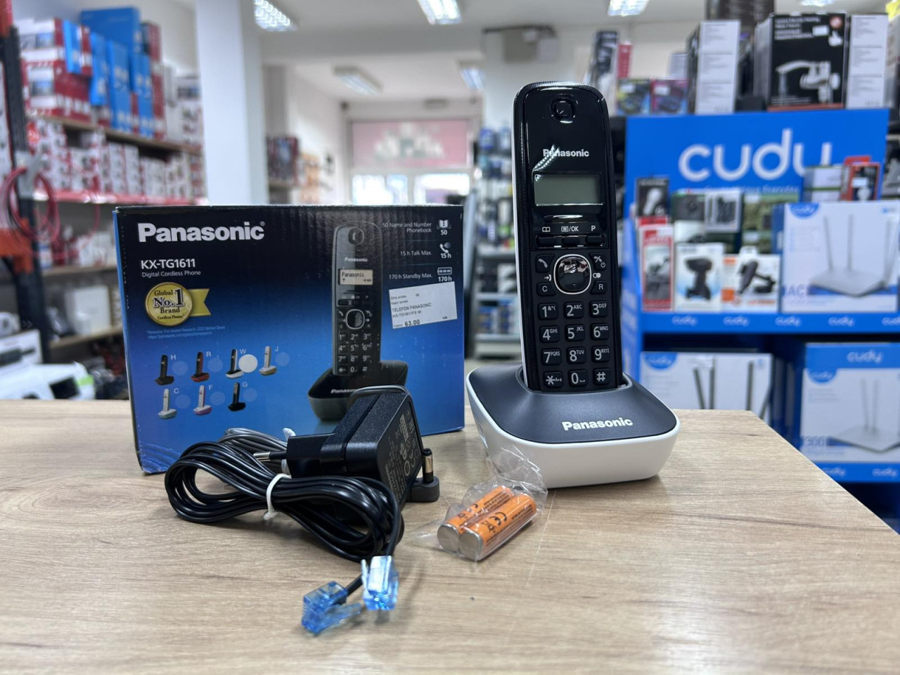 Kućni bežični telefon Panasonic KX-TG1611FX