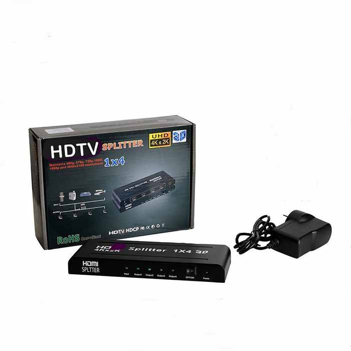 HDTV 4K HDMI Splitter 1 In 4 Out