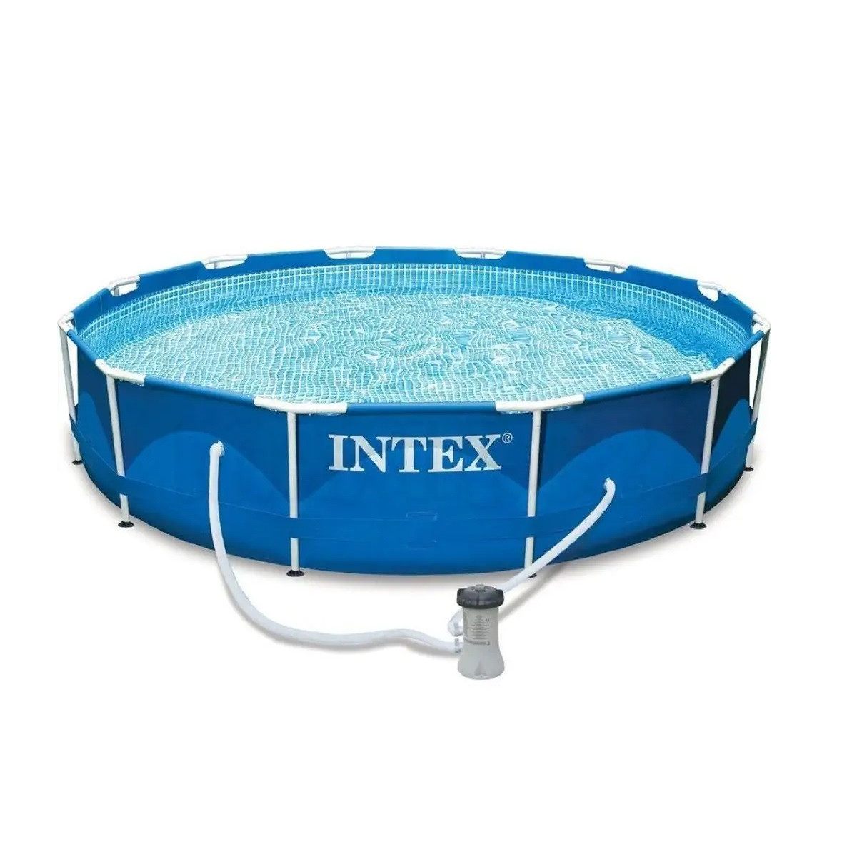 INTEX bazen 305X76cm sa pumpom - metalna konstrukcija