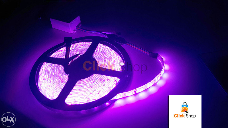 SET LED TRAKA 5m 5050 BLUETOOTH VELIKA DIODA RGB, rasvjeta