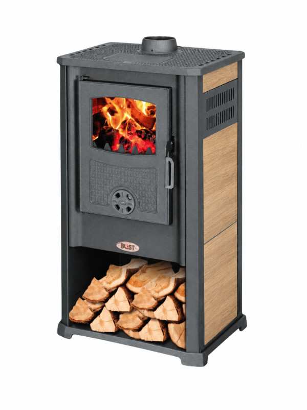 Pec na cvrsto gorivo 13 kW atege g keramika gusani kamin sporet