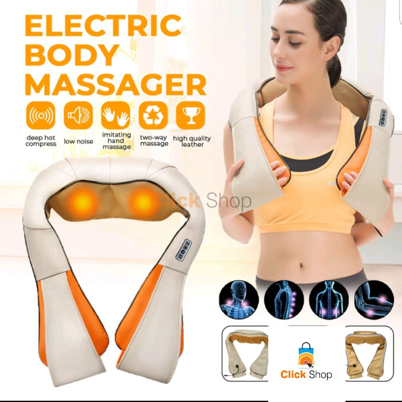 Profi MASAZER ZA VRAT I TIJELO SA 4 TASTERA - Shiatsu
