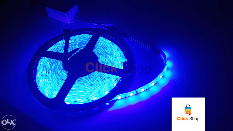 SET LED TRAKA 5m 5050 BLUETOOTH VELIKA DIODA RGB, rasvjeta