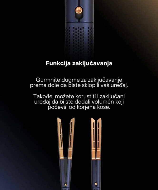 FANTOM PEGLA ZA KOSU JOLIE HS 1500 Bez vrucih ploca
