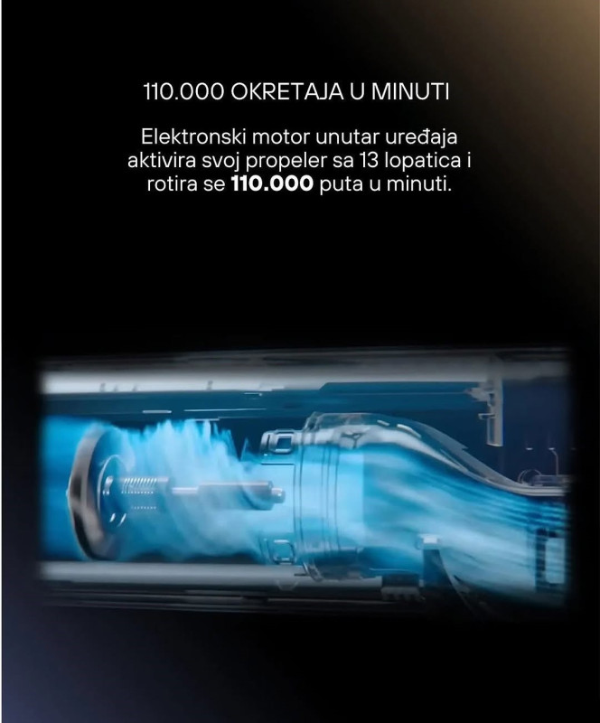 FANTOM PEGLA ZA KOSU JOLIE HS 1500 Bez vrucih ploca