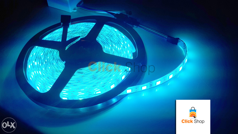 SET LED TRAKA 5m 5050 BLUETOOTH VELIKA DIODA RGB, rasvjeta
