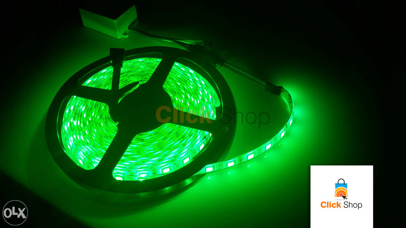 SET LED TRAKA 5m 5050 BLUETOOTH VELIKA DIODA RGB, rasvjeta