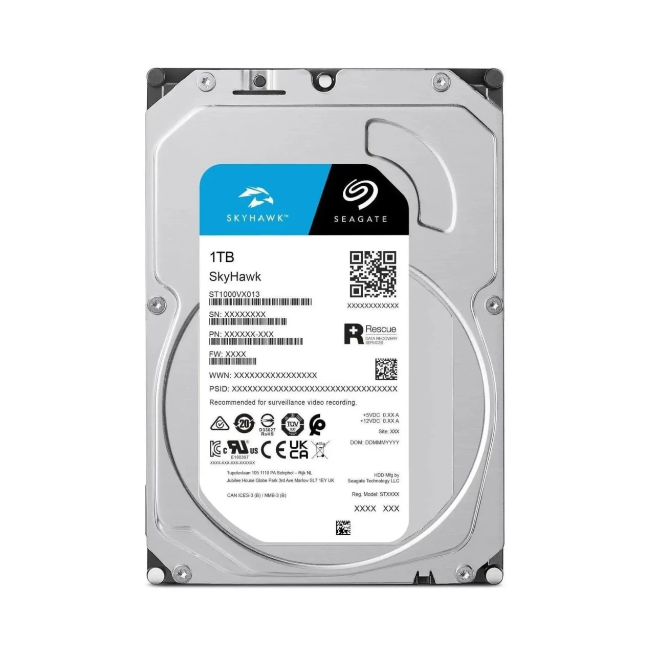 Hard disk Seagate SkyHawk 1TB SATA6 Surveillance