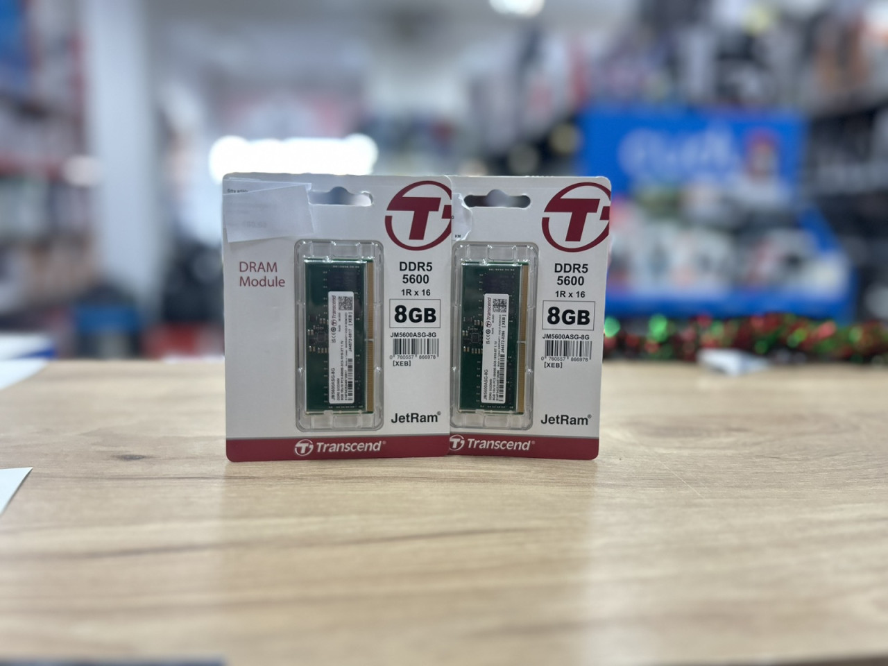 RAM memorija 8GB JM DDR5 5600 SO-DIMM Transcend (JM5600ASG-8G)