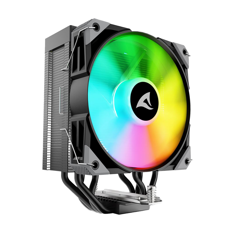 CPU hladnjak Sharkoon A40 RGB Black Air Cooler Intel AMD