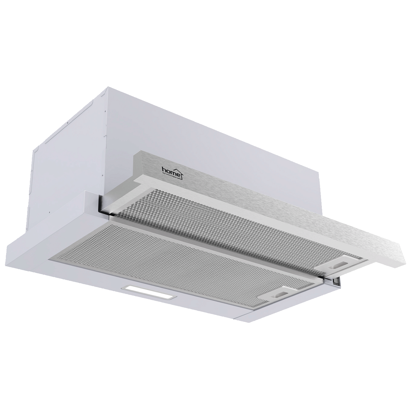 home Napa TWISTER, 60 cm, protok 440 m³/h, 105W, INOX - KPE 6044S