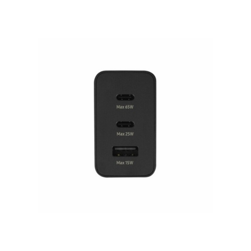 Kucni punjac Samsung Original TRIO 65W USB-A USB-C x2 Black EP-T6530
