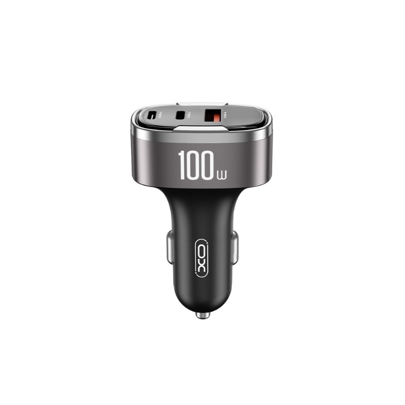 Auto punjac XO inteligentni CC61 100W 2X Type C+USB
