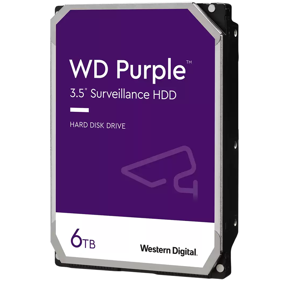 HDD Video Surveillance WD Purple 6TB CMR