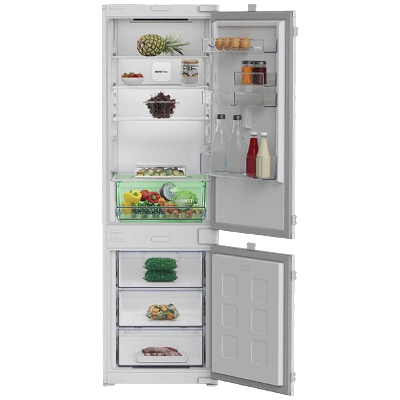 Beko Ugradbeni Frižider/Zamrzivač, zapremina 266 lit., E - B3BCNA294HS