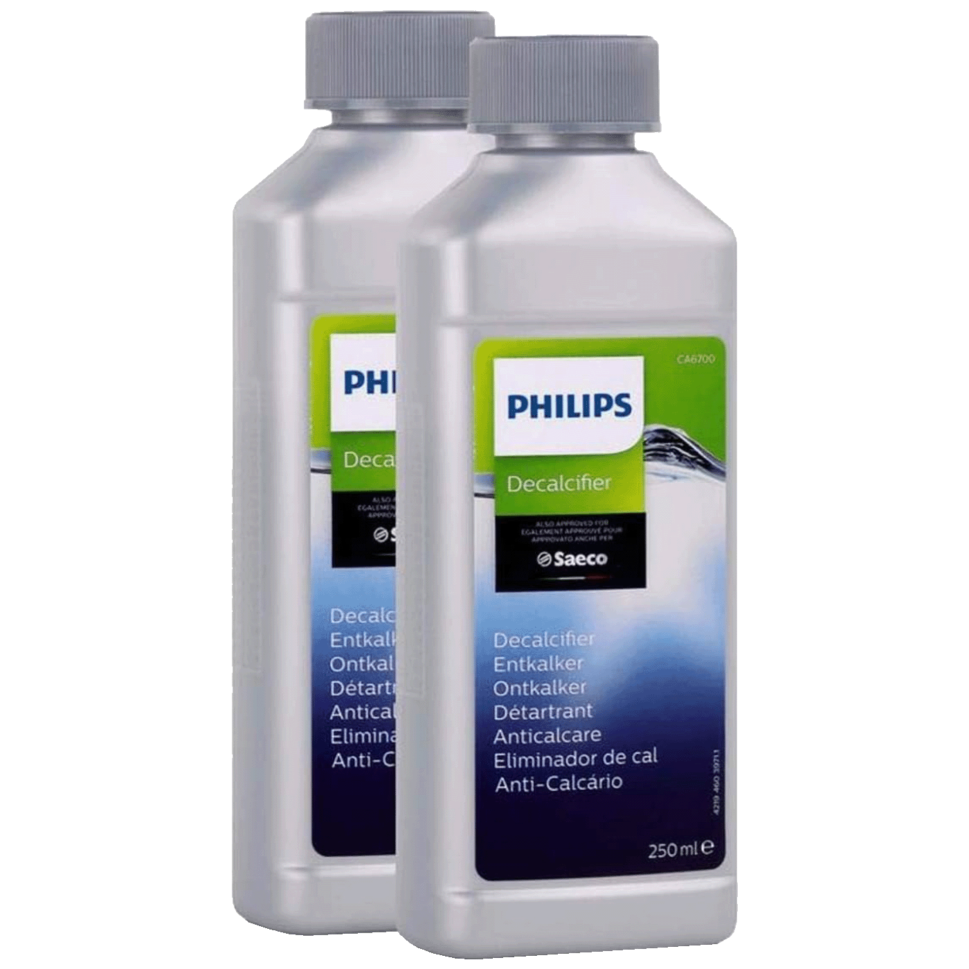 Philips Sredstvo za uklanjanje kamenca iz espresso ap., 2x250 ml. - CA6700/10 Twin Pack