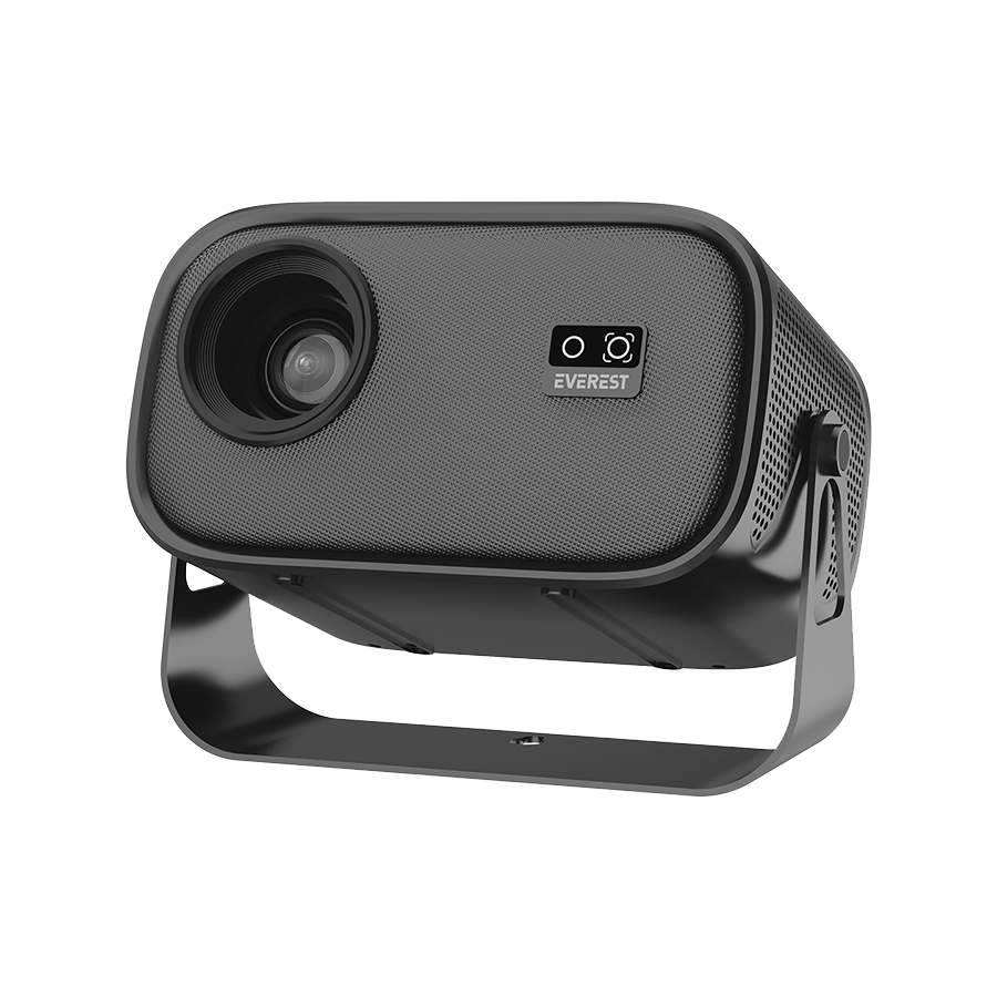 Projektor EVEREST PJ04 Pandora Black/Gray Portable 1280*720P 7500 Lumen 4K Supported Andriod 13 HD Projector, 39828