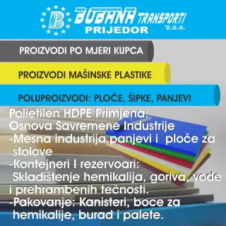 Ploče i panjevi od plastike