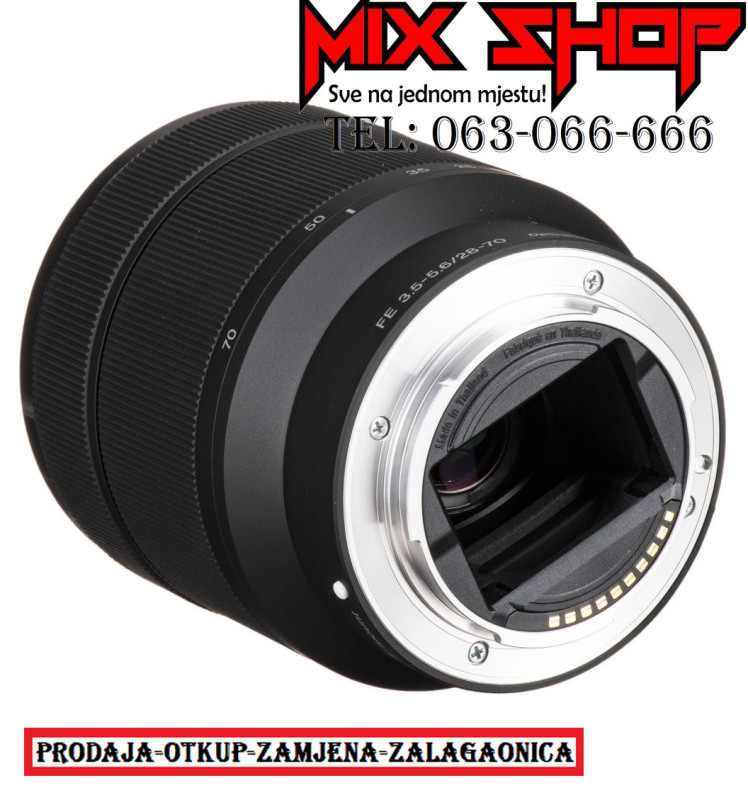 SONY OBJEKTIV FE 28-70mm F3.5-5.6 *NOVOO*GARANCIJA* OSS 28-70