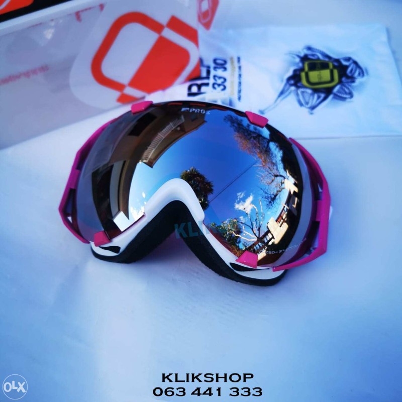 SKI NAOČALE DUPLO STAKLO Roze Brile Snowboard Naočare