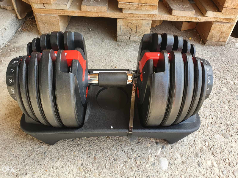 Podesive Bucice 2,5-24 kg Trening Bucica Uteg Podesiva