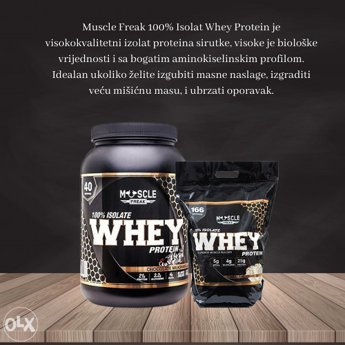 Muscle Freak 100% Isolate Whey Protein 2.5 kg Proteini