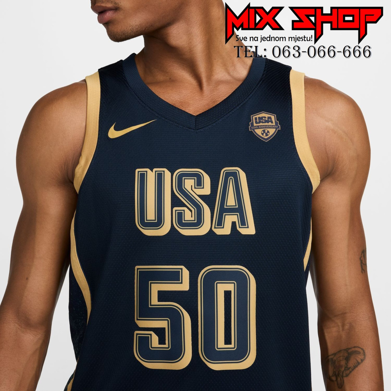 Nike USA 50th Anniversary Limited Edition NBA dres 3XL XXXL 3 XL