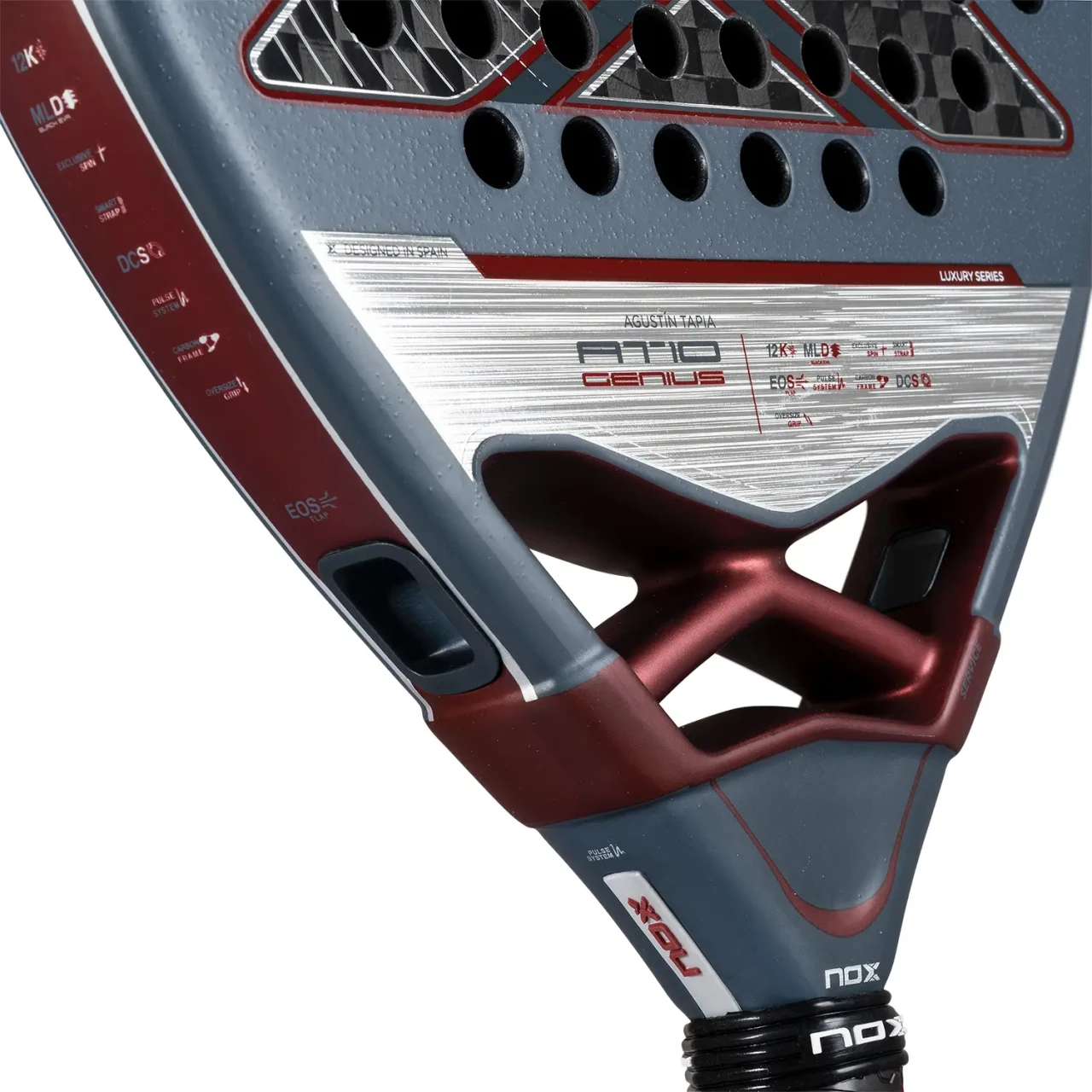 PADEL REKET NOX AT10 GENIUS 12K BY AGUSTIN TAPIA 2025 Rekete