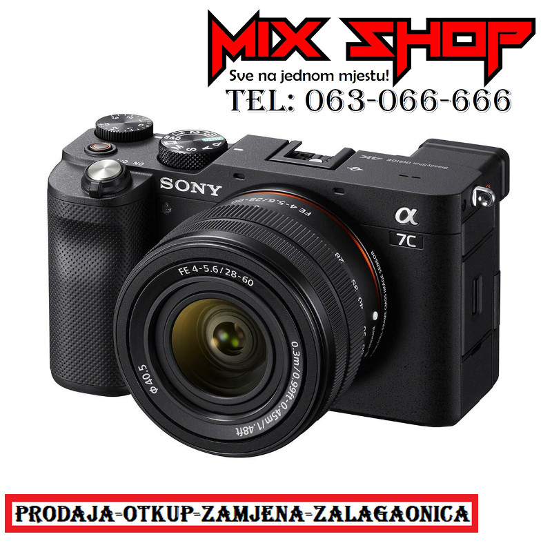 ALPHA A7C Camera +Objektiv FE 28-60mm F4-5.6 Lens Fotoaparat Body