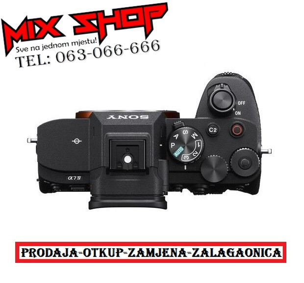 ALPHA A7 IV Camera Body Fotoaparat *GARANCIJA* Tijelo Mark 4 a7iv