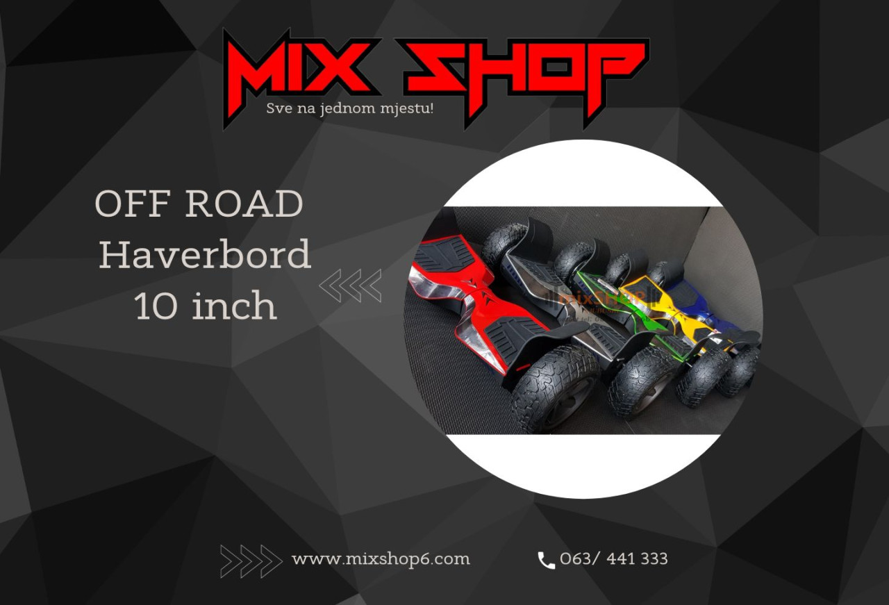 OFF ROAD HOVERBOARD 10 inca LED Haverbord Skuter