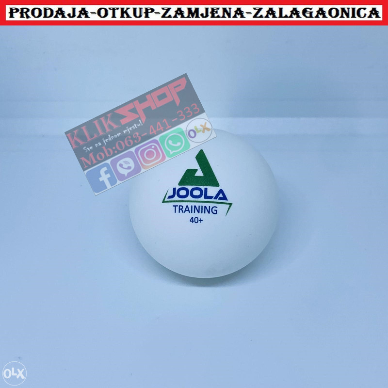 JOOLA Loptice Za Stolni 12 kom Tenis Magic Bijee Jola loptica