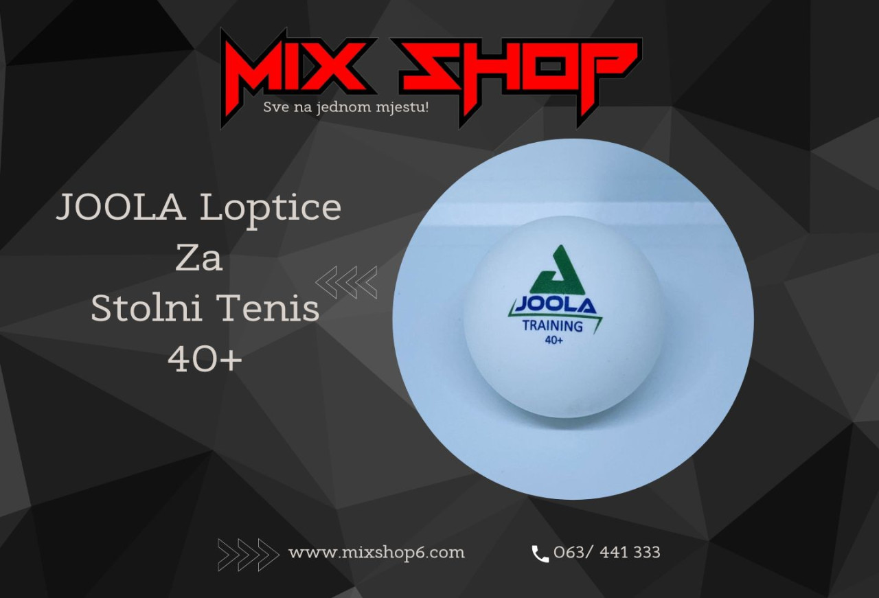 JOOLA Loptice Za Stolni 12 kom Tenis Magic Bijee Jola loptica