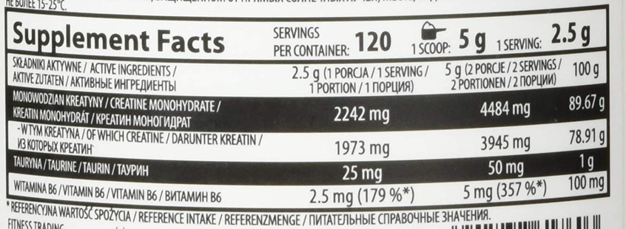 Ost Kreatin Monohidrat 300g Kreatinin Creatin Creatine