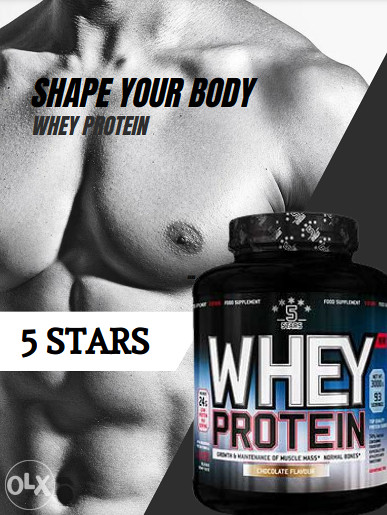 5 STAR WHEY PROTEIN 74% 3 Kg Proteini Masa Aminokiseline 3kg bcaa