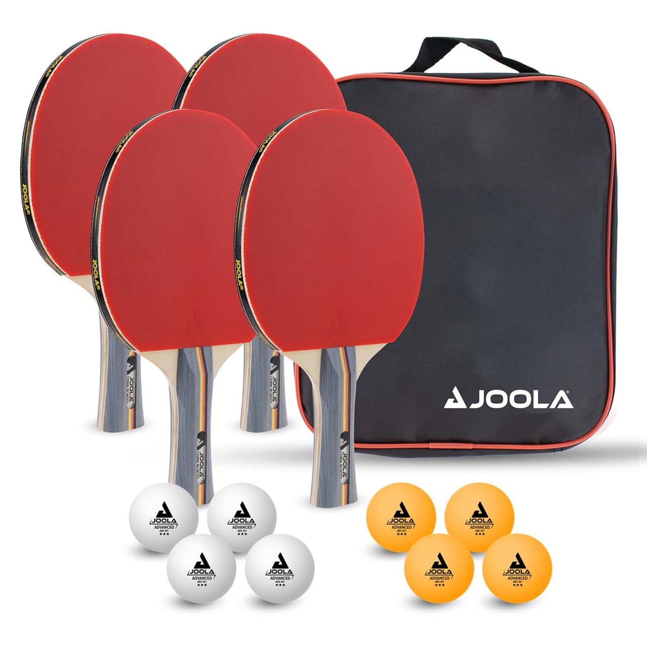 JOOLA Set SCHOOL Stolni Tenis 4 Reketa 8 Loptica Rekete jola