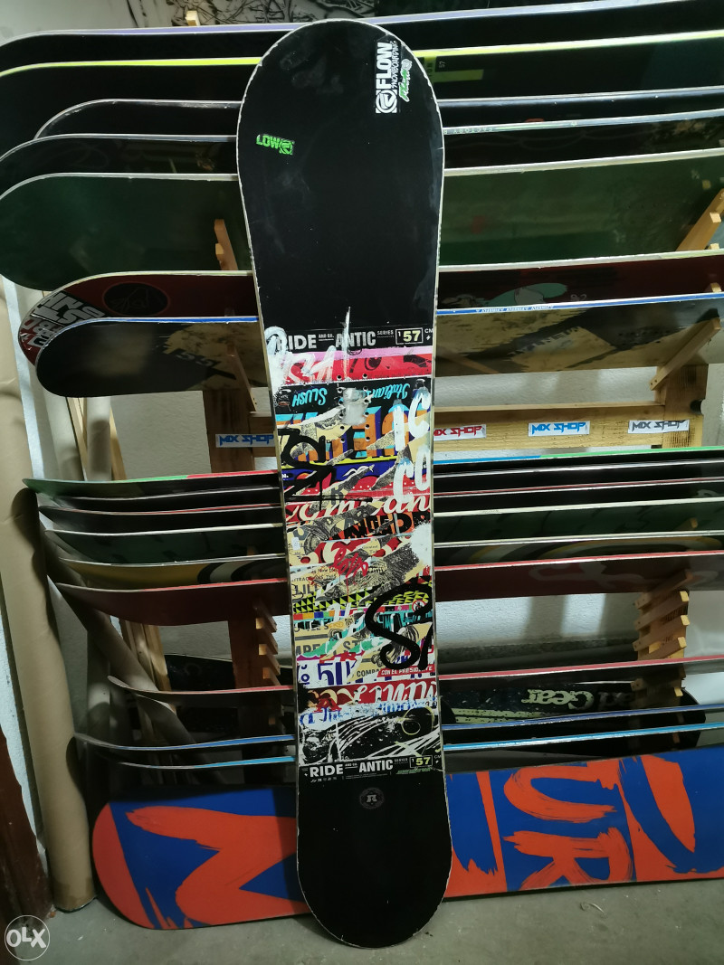 RIDE SNOWBOARD Daska Vezovi 157 cm Bord Bordovi Vez Ski