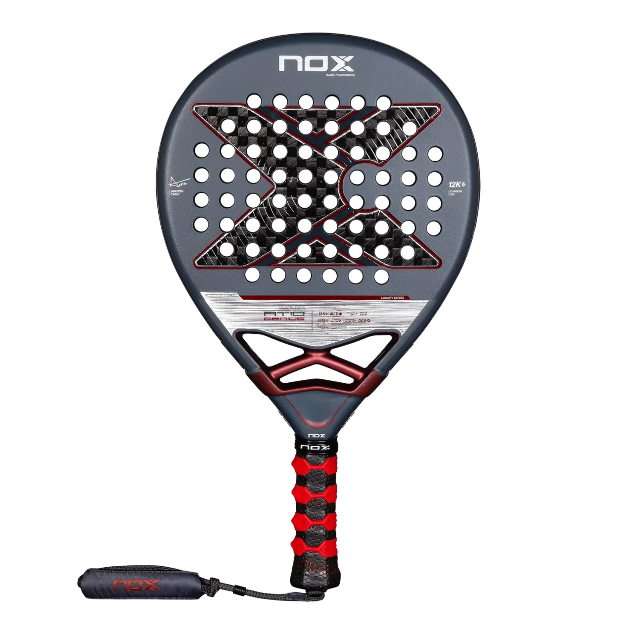 PADEL REKET NOX AT10 GENIUS 12K BY AGUSTIN TAPIA 2025 Rekete
