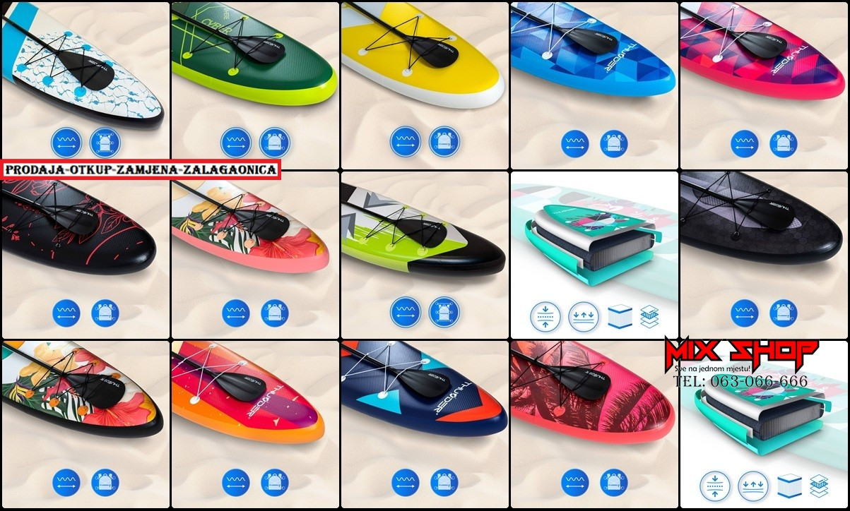 THUNDER SUP 320cm daska za surfanje sa sjedalom +OPREMA board