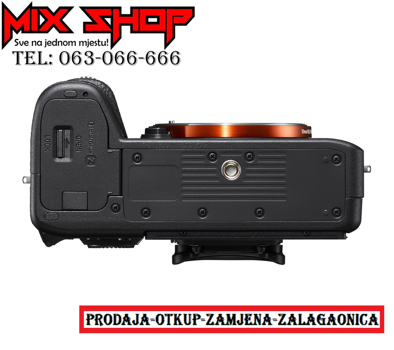 SONY ALPHA A7 III Camera Body NOVO*GARANCIJA Fotoaparat Tijelo 3