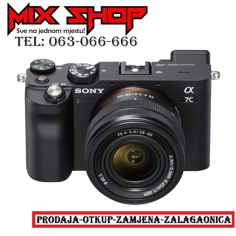 ALPHA A7C Camera +Objektiv FE 28-60mm F4-5.6 Lens Fotoaparat Body
