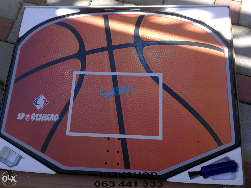 Tabla sa Obručem Za Košarku 80 x 60 Table Košarkaške Koš Koševi