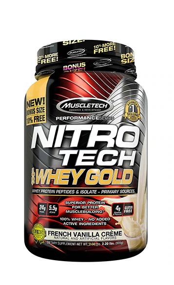 GOLD WHEY Protein 1 kg Nitro-Tech Proteini 1000g za MAsu 1kg