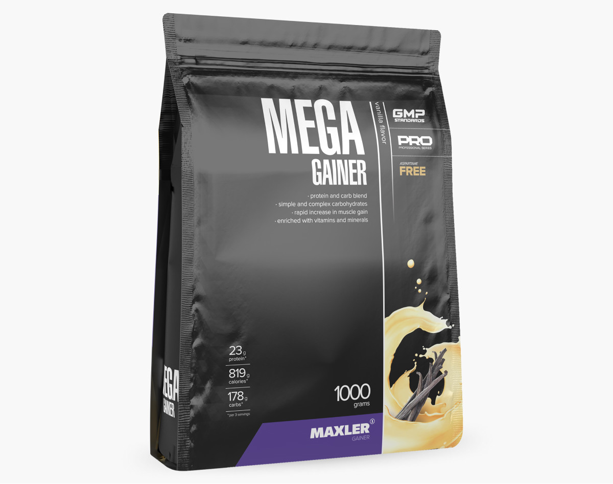 MEGA GAINER 1 kg Gejner 1000g Proteini Masa 1kg  Povećanje Mase