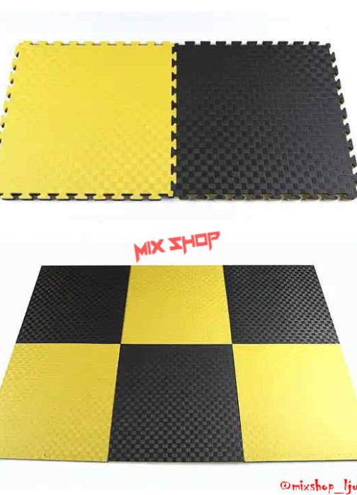 TATAMI PUZZLE 2cm Crn Prostirka Pod Trening Obloga 2 cm Strunjača